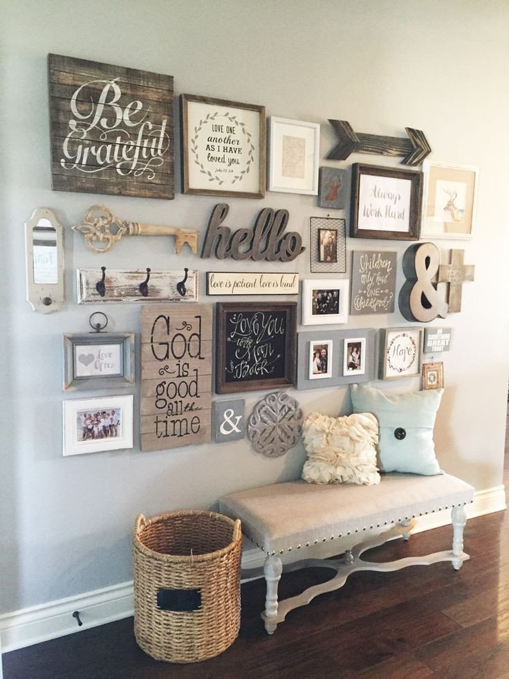 Rustic Living Room Wall Decor Unique 23 Rustic Farmhouse Decor Ideas