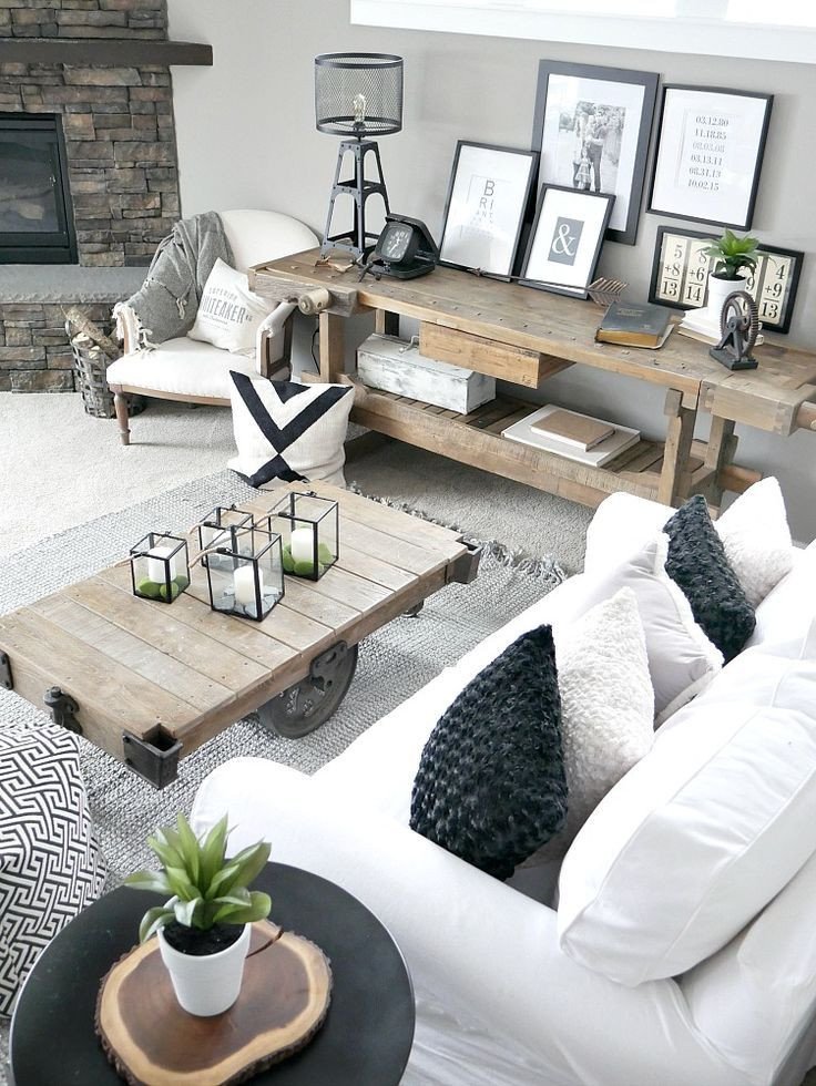 Rustic Modern Decor Living Room Elegant Best 25 Rustic Modern Ideas On Pinterest