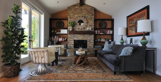 Rustic Modern Decor Living Room Lovely Modern Rustic Living Room Transitional Living Room