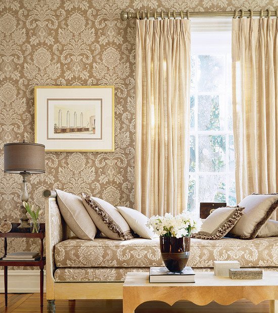 Wallpaper for Living Room Ideas Elegant Magnificent or Egregious February 2012