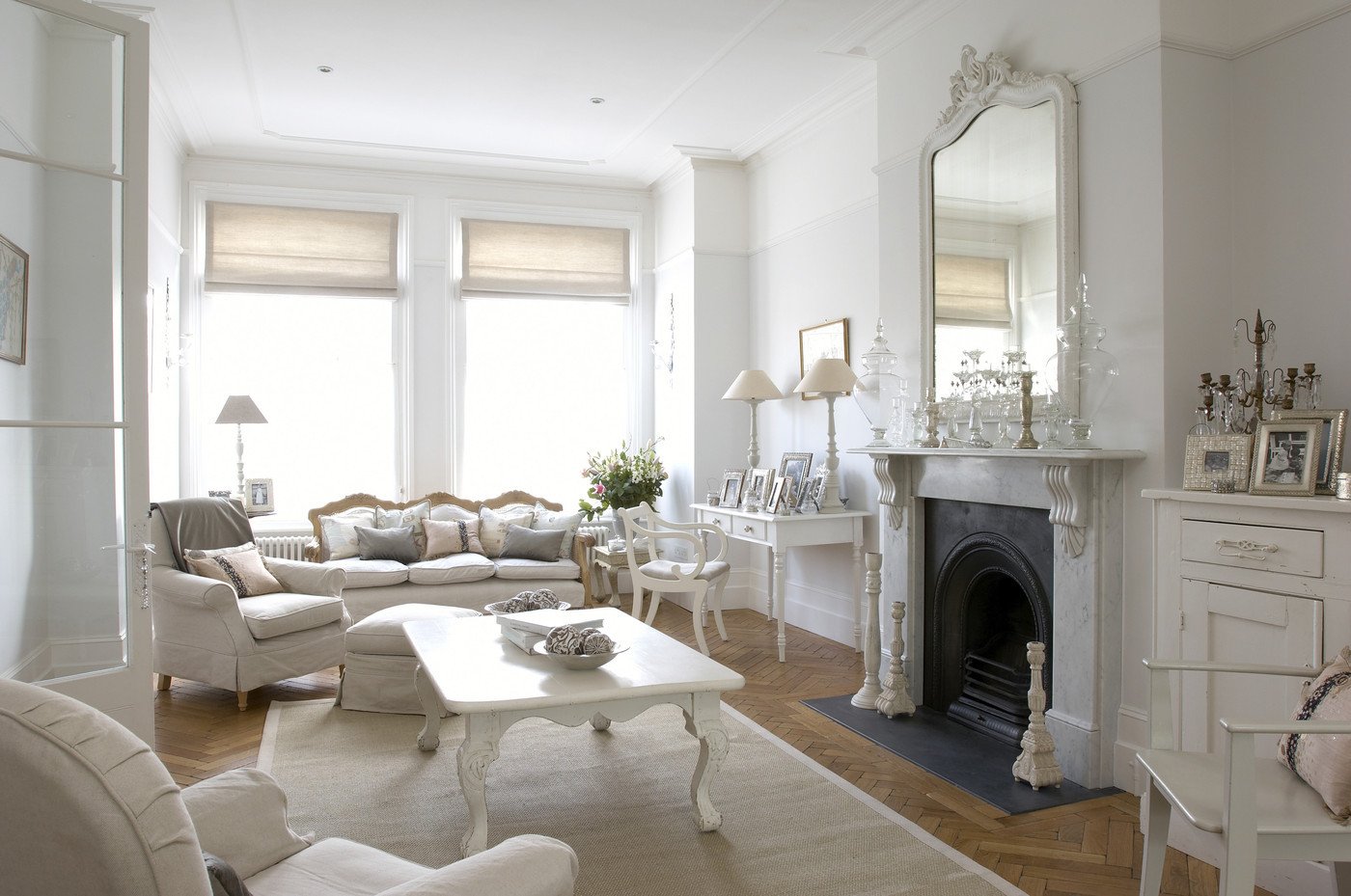 White Living Room Decor Ideas Beautiful White Traditional Living Room Living Room Design Ideas