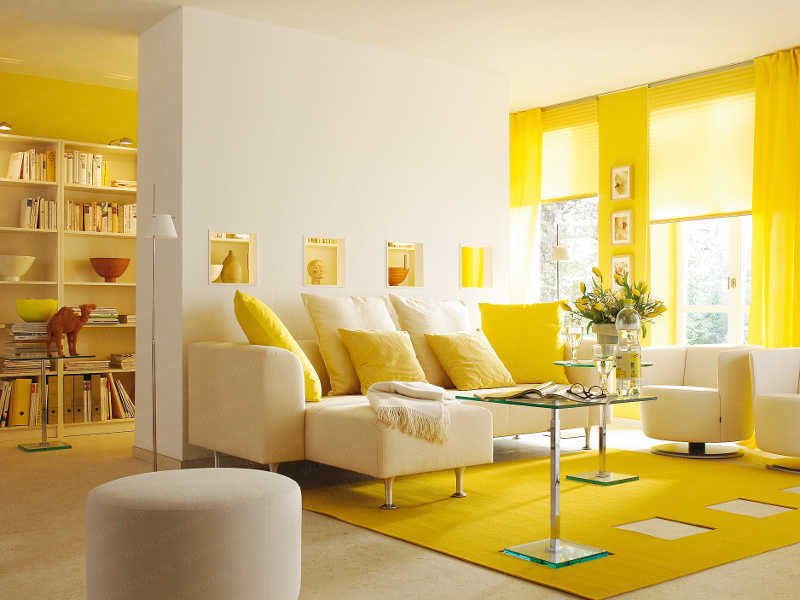 Yellow Decor for Living Room Awesome Yellow Room Interior Inspiration 55 Rooms for Your