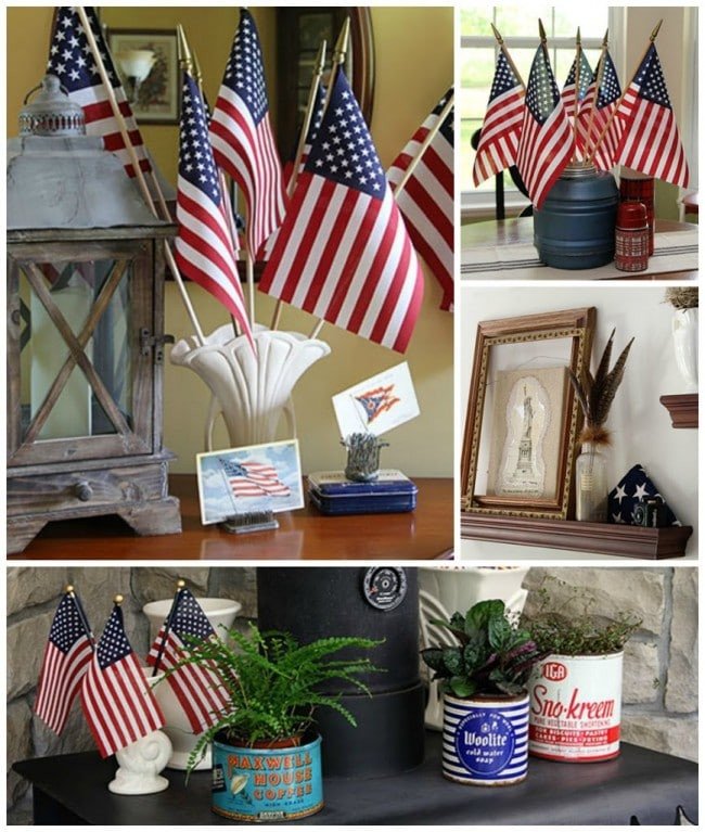 4th Of July Home Decor Elegant An Eclectic Patriotic House tour House Of Hawthornes