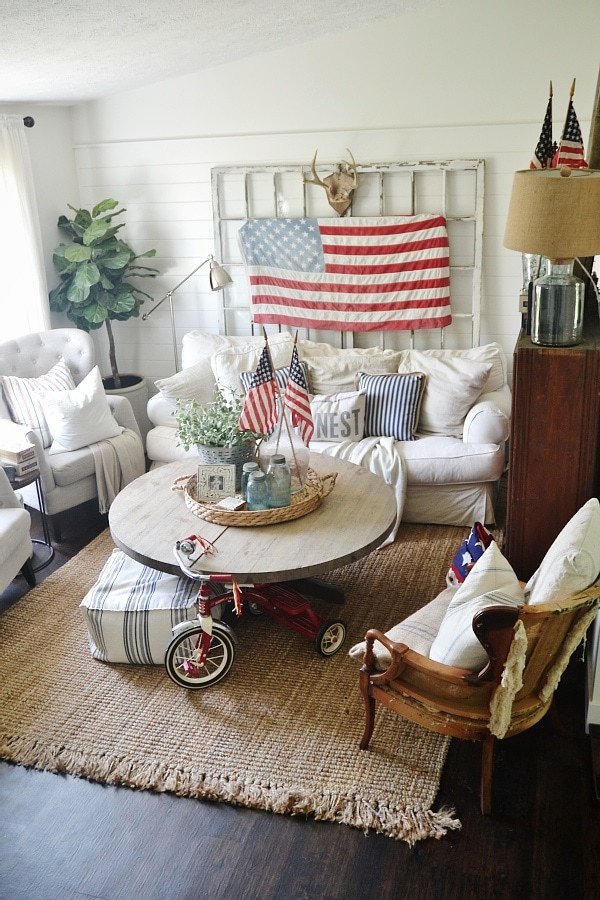 4th Of July Home Decor Fresh 4th Of July Decor In the Living Room Liz Marie Blog