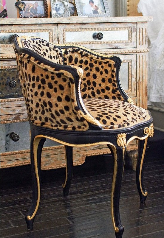 Animal Print Furniture Home Decor Luxury Faboo Leopard Print Vanity Chair Dream Rooms Pinterest