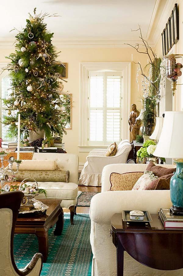 Apartment Living Room Decor Ideas Beautiful 50 Best Christmas Living Room Decor Ideas