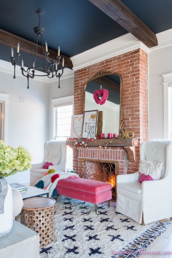Apartment Living Room Decor Ideas Elegant Our Colorful Whimsical &amp; Elegant Valentine S Day Living Room Decor