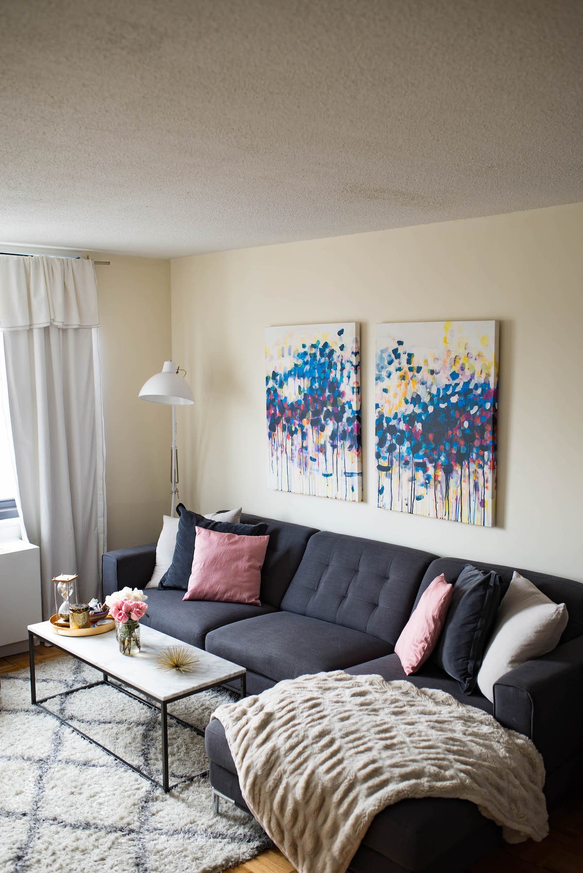 Apartment Living Room Decorating Luxury Home Decor Update New York City Apartment 2017