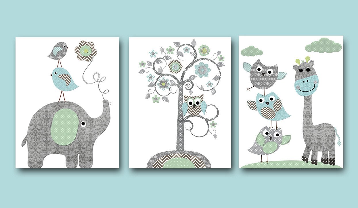 Baby Boy Nursery Wall Decor Luxury Baby Boy Nursery Art Print Nursery Wall Art Kids Wall Decor