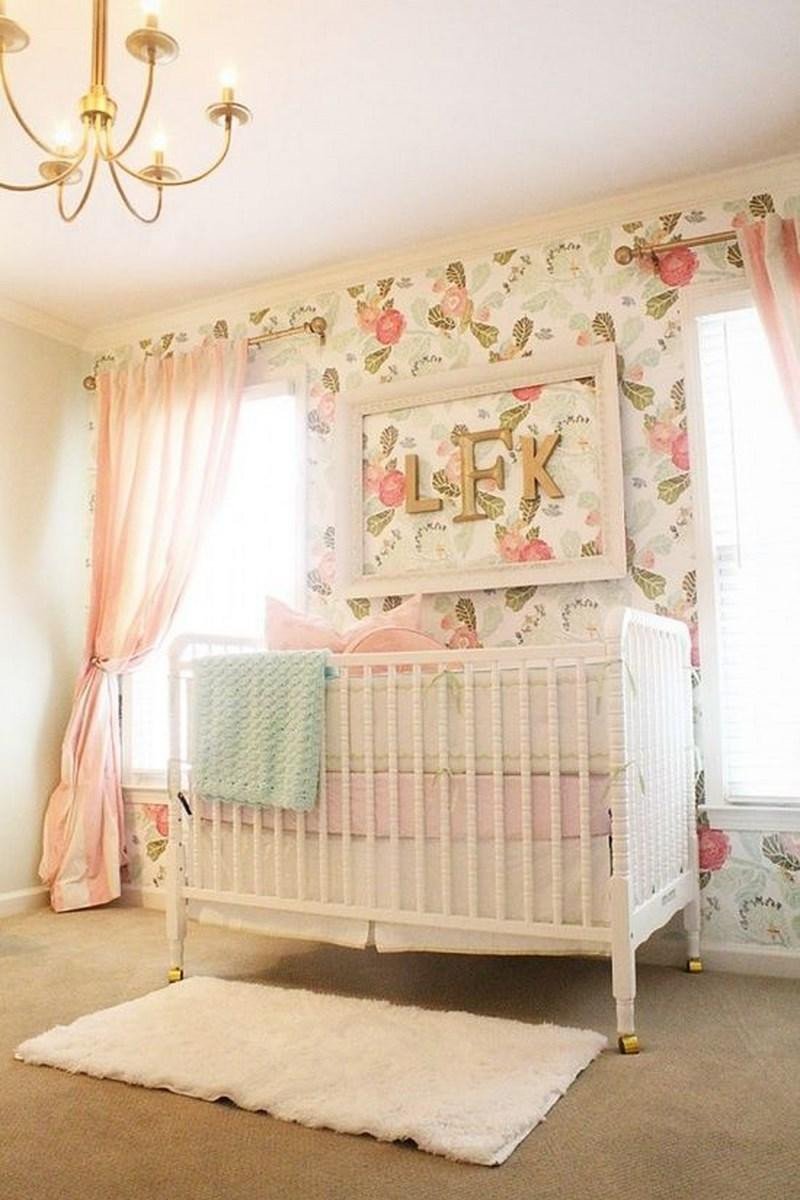 Baby Girl Nursery Decor Ideas Beautiful 16 Adorable Baby Girl’s Nursery Ideas Rilane