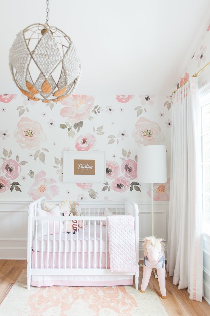 Baby Girl Nursery Decor Ideas Luxury 25 Floral themed Nursery for Girl Baby