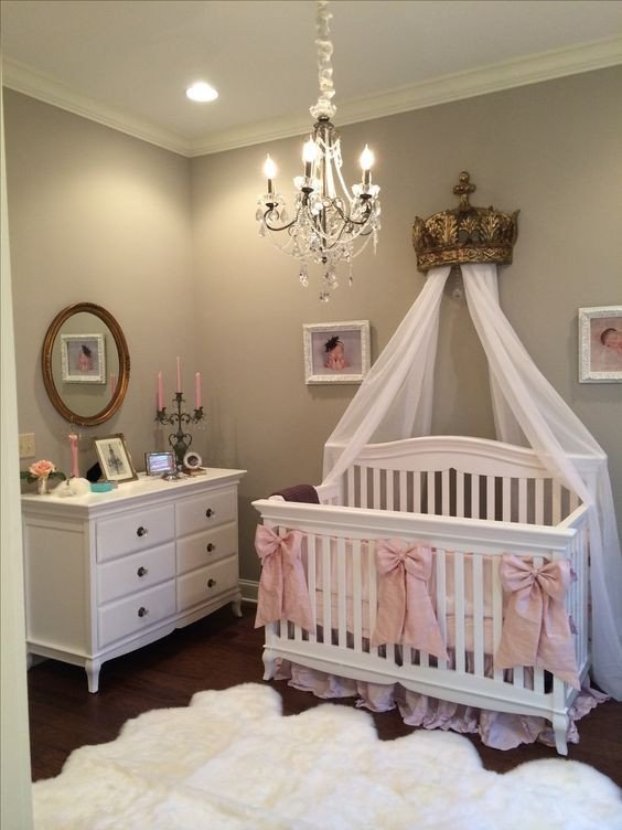 Baby Girl Nursery Decor Ideas Unique 13 Queen themed Baby Girl Room Ideas