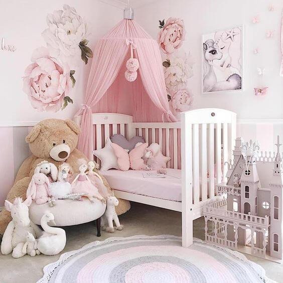 Baby Girl Room Decor Ideas Awesome 50 Inspiring Nursery Ideas for Your Baby Girl Cute Designs You Ll Love