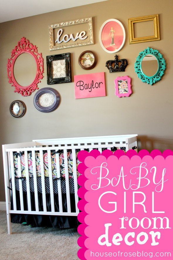 Baby Girl Room Wall Decor Lovely Baby Girl Room Ideas Decorating