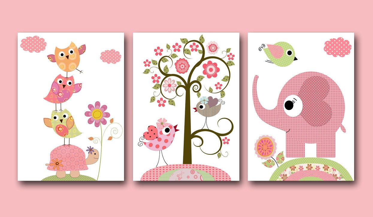 Baby Girl Room Wall Decor Unique Baby Girl Nursery Print Baby Art Kids Wall Art Baby Girl Room