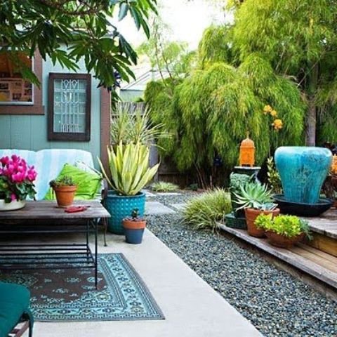 Backyard Decor On A Budget Lovely 20 Bright Spring Terrace and Patio Décor Ideas Digsdigs