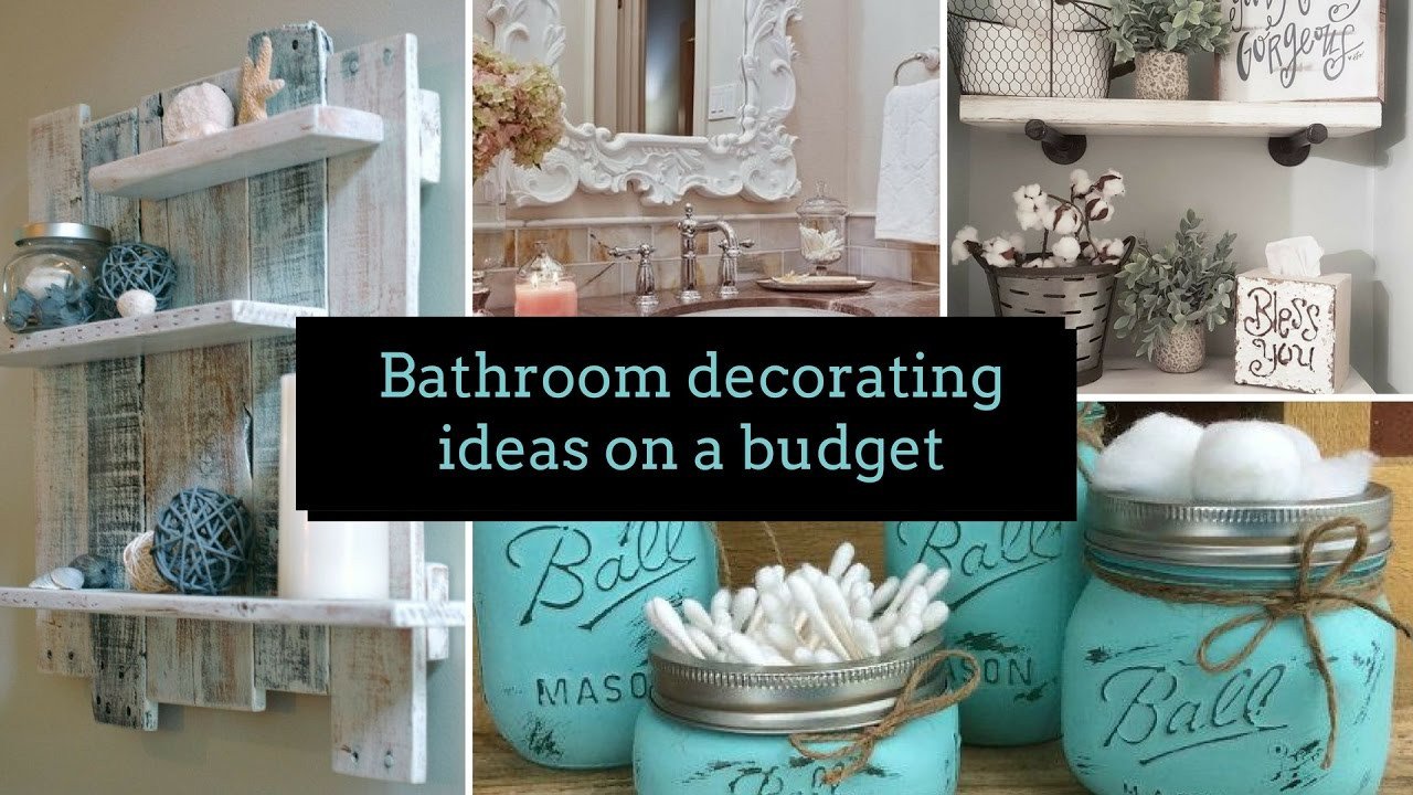 Bathroom Decor On A Budget Best Of Diy Bathroom Decorating Ideas On A Bud ? Home Decor &amp; Interior Design