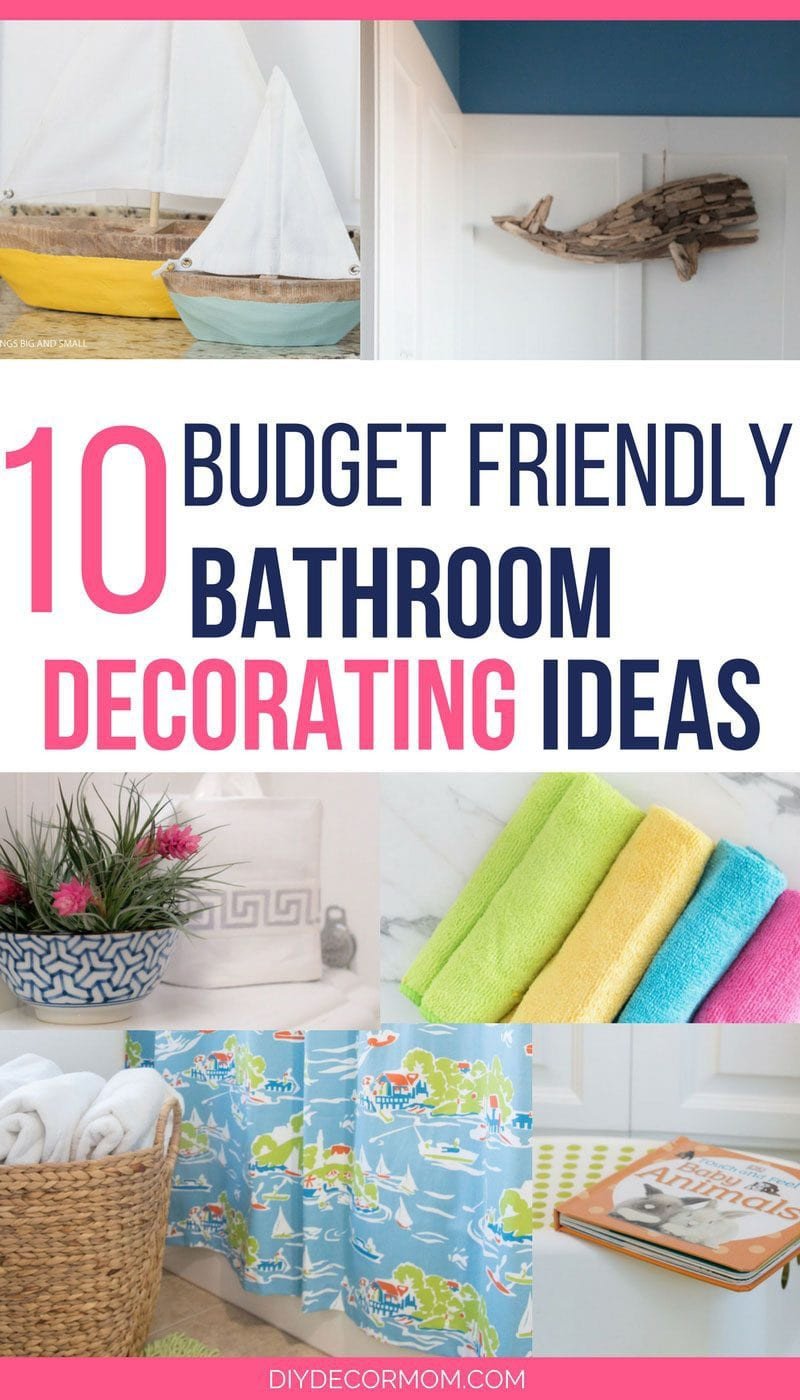 Bathroom Decor On A Budget Unique Bathroom Decorating Ideas the Best Bud Friendly Ideas