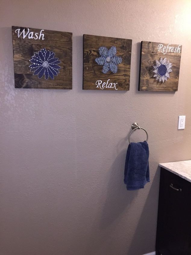 Bathroom Wall Art Ideas Decor Fresh Diy Bathroom Wall Art String Art to Add A Pop Of Color
