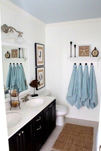 Beach themed Bathroom Wall Decor New Kid Friendly Coastal Bathroom Kids Coastal Decor