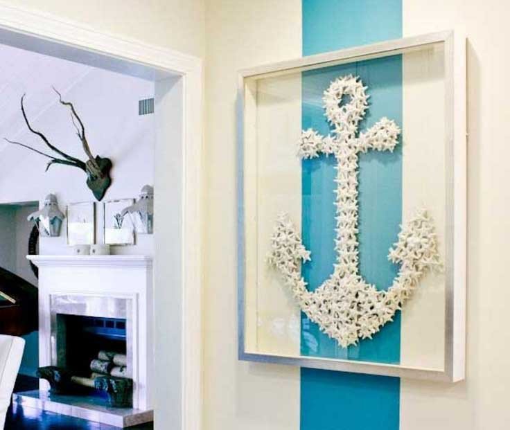 Beach themed Wall Decor Ideas Beautiful Diy Beach Wall Decor