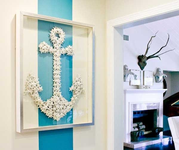 Beach themed Wall Decor Ideas Inspirational 36 Breezy Beach Inspired Diy Home Decorating Ideas