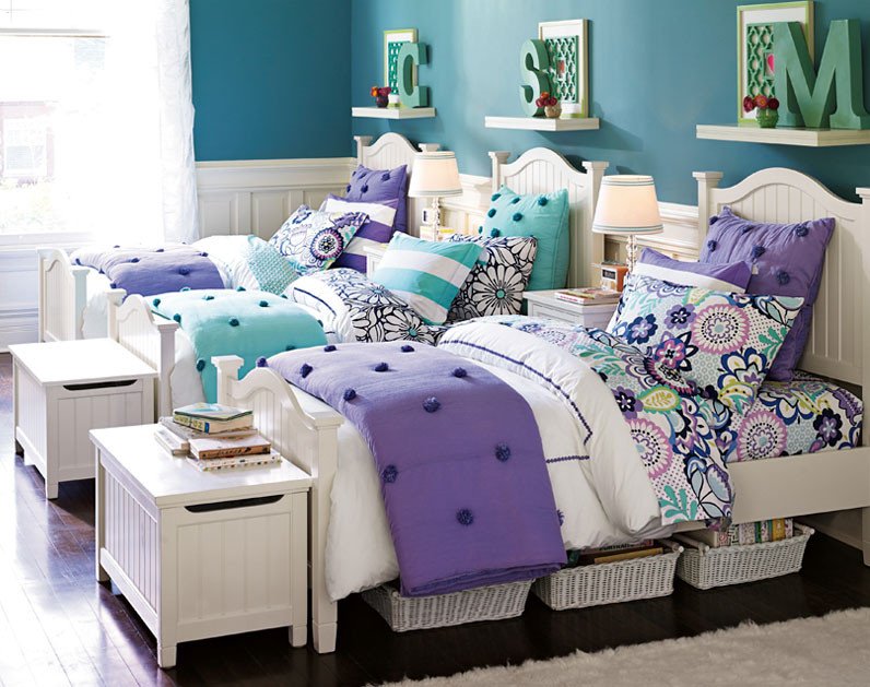 Bedroom Decor for Teenage Girl Unique Cute for Twins or Triplets Teenage Girl Bedroom Ideas D Bedroom