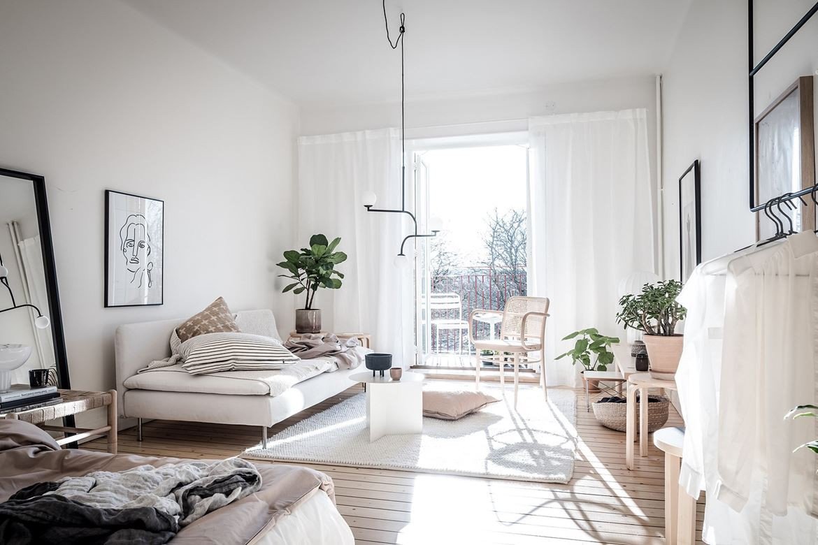 Bedroom Ideas Small Living Room Inspirational Bedroom and Living Room Bination Coco Lapine Designcoco Lapine Design