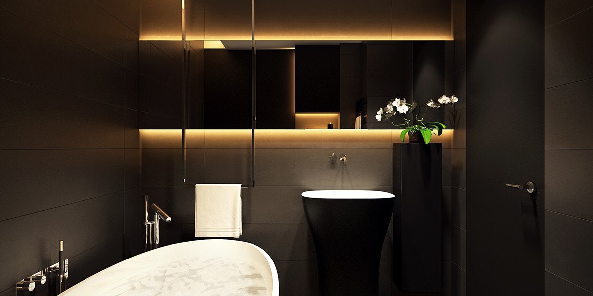 Black and Gold Bathroom Decor Lovely 6 Perfectly Minimalistic Black and White Interiors