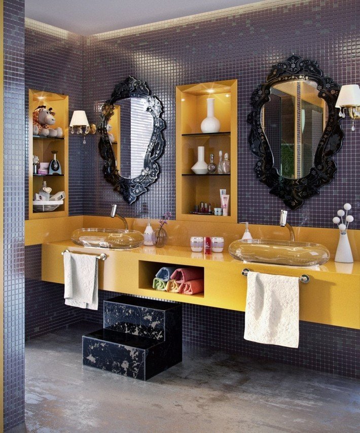 Black and Gold Bathroom Decor Luxury Halloween Bathroom Decor In Gold and Black tones