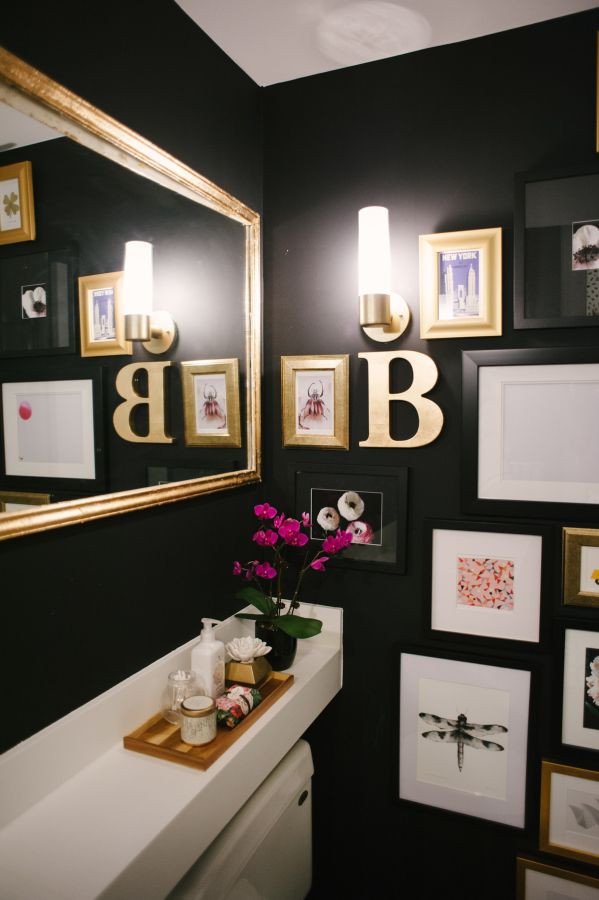 Black and Gold Bathroom Decor Luxury the Vault Files Home tour In 2019 Bathrooms