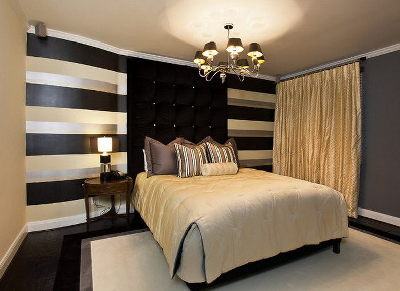 Black Gold Bedroom Decor