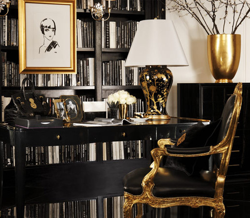 Black and Gold Home Decor New Interior and Art Files Black and Gold Decor