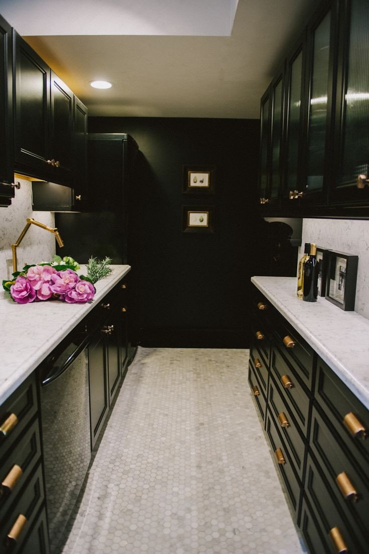 Black and Gold Kitchen Decor Lovely Gold Hardware