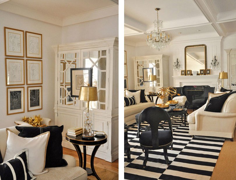 Black and Gold Room Decor Elegant Black &amp; Gold tones that Beautify Your Home