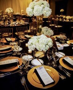 Black and Gold Wedding Decor Inspirational 1000 Images About Decorations On Pinterest