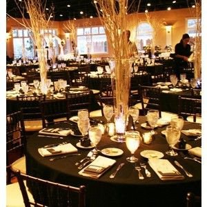 Black and Gold Wedding Decor Luxury Gold Wedding theme Gold Weddings and White Centerpiece On Pinterest