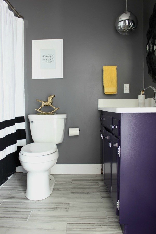 Black and Gray Bathroom Decor Fresh something Will Always Go Wrong the Hall Bathroom Remodel