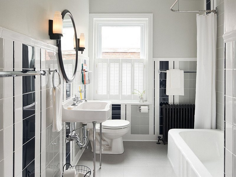 Black and Grey Bathroom Decor Lovely Black and White Bathrooms Design Ideas Decor and Accessories