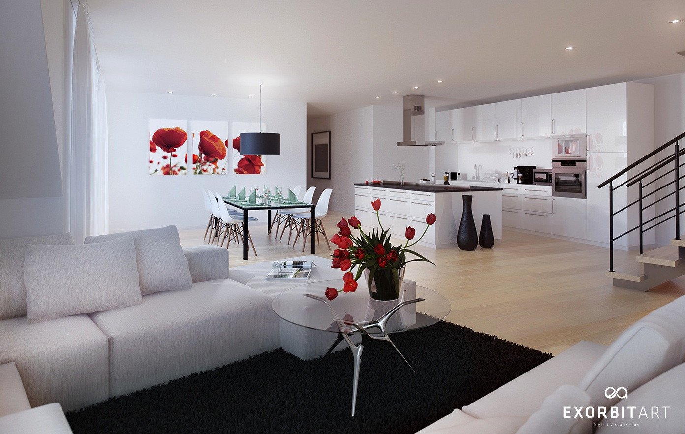 Black and Red Home Decor Awesome Studio Lofts
