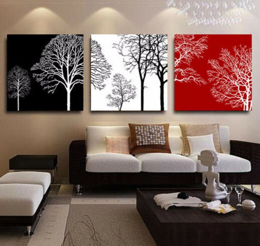 Black and Red Home Decor Best Of Framed Home Decor Canvas Print Painting Wall Art White Red Black Tree House