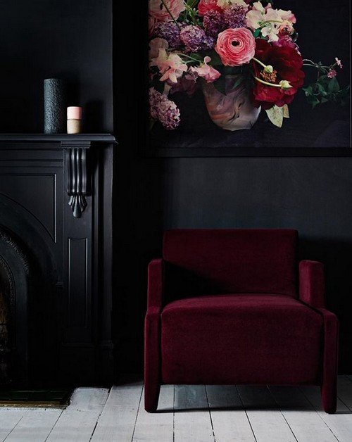 Black and Red Home Decor Fresh 2016 Velvet Trend In Interior Design – 24 Photos