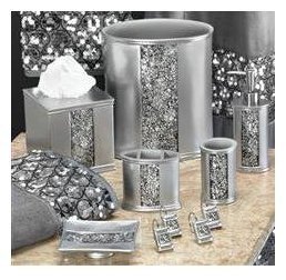 Black and Silver Bathroom Decor Inspirational 25 Best Ideas About Bling Bathroom On Pinterest