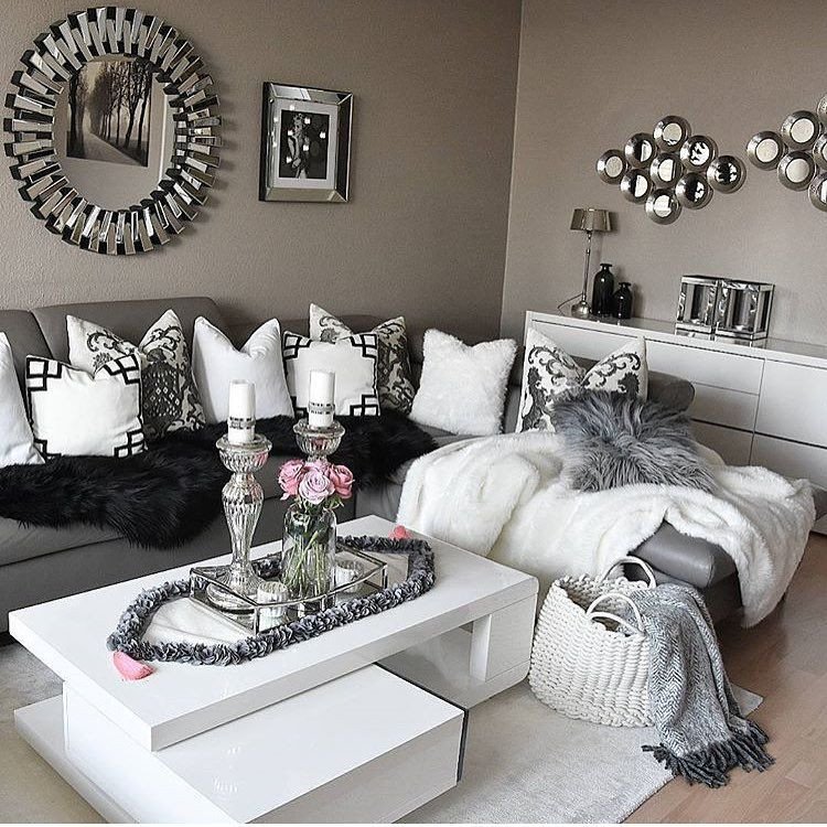 Black and Silver Home Decor Awesome I Think I Ve Pinned This before Must Be A Sign Interior Pretties