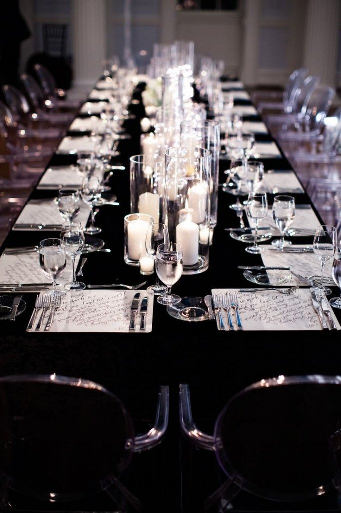 Black and Silver Table Decor Best Of 56 Black and Silver Table Settings Black and Silver Table Settings Fashion isha Table Setting