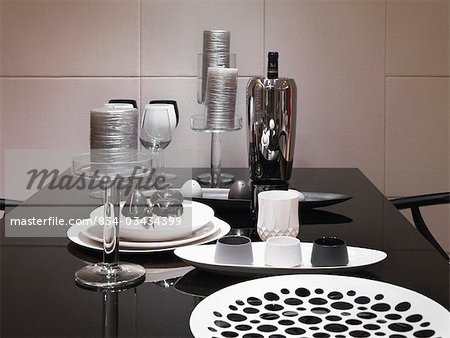 Black and Silver Table Decor Fresh Dining Table Rotating Centerpiece for Dining Table