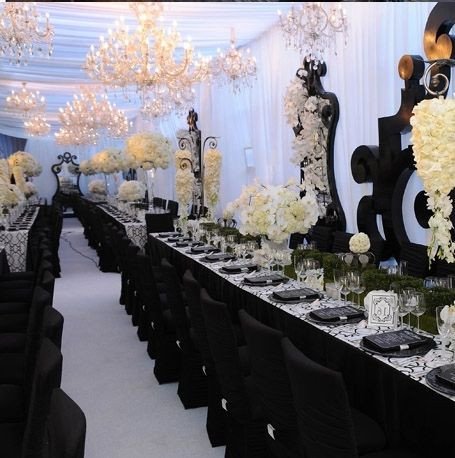 Black and Silver Table Decor Luxury Black Table Setting with Blush Pink Google Search Nov Wedding In 2019