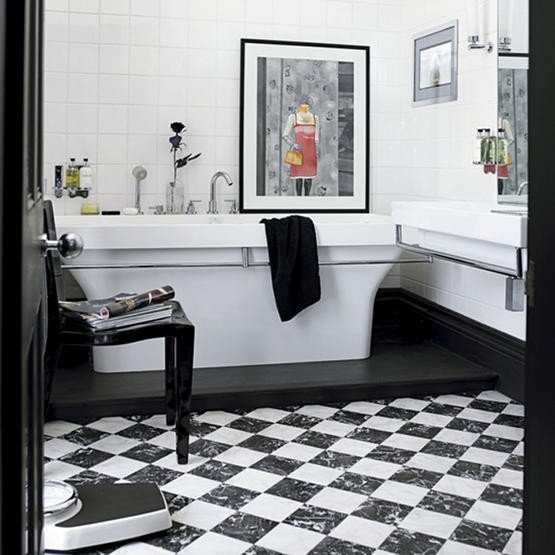 Black and White Bathroom Decor Elegant 51 Cool Black and White Bathroom Design Ideas