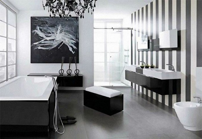 Black and White Bathroom Decor Inspirational Black Bathroom Design Ideas to Be Inspired