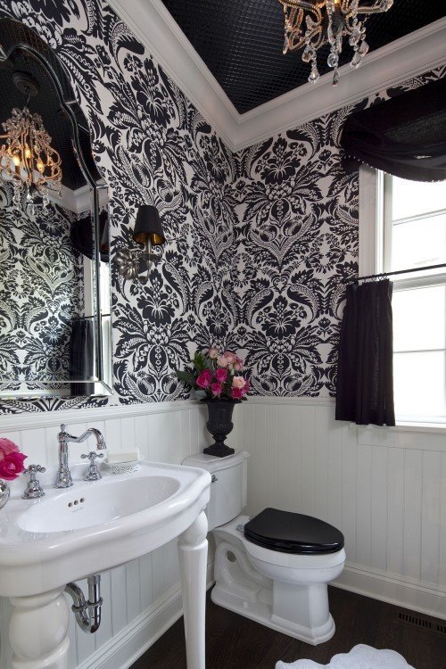 Black and White Bathroom Decor Lovely 23 Traditional Black and White Bathrooms to Inspire Digsdigs